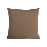 KISSENHÜLLE Wunschton deep-taupe 40/40 cm - Braun, Textil (40/40cm) - beties Heimtextil