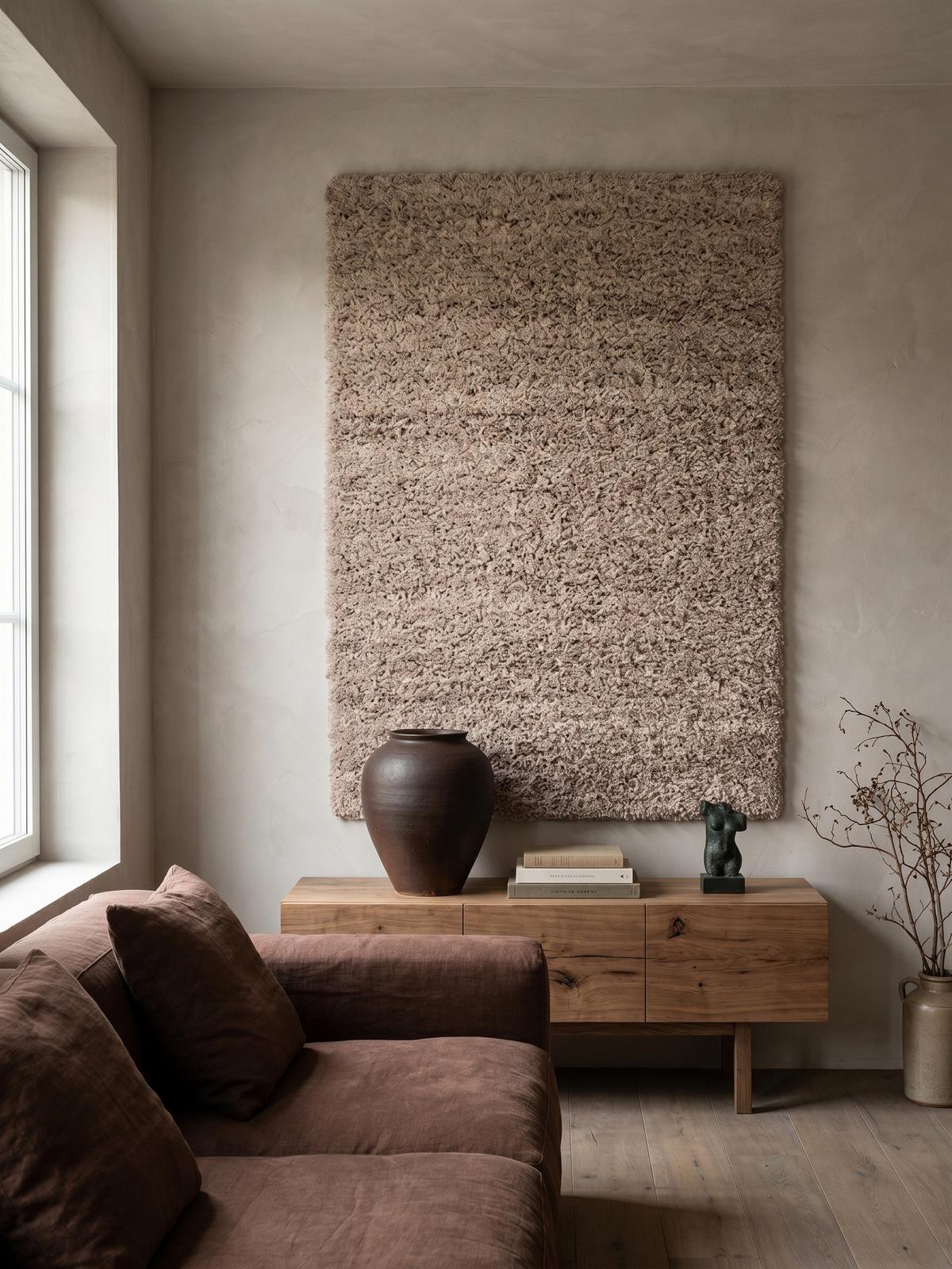 HOCHFLORTEPPICH RHEIN, einfarbig, aus Polypropylen, Beige, 120 x 170 cm - Beige, Textil (170/120cm) - KADIMA DESIGN