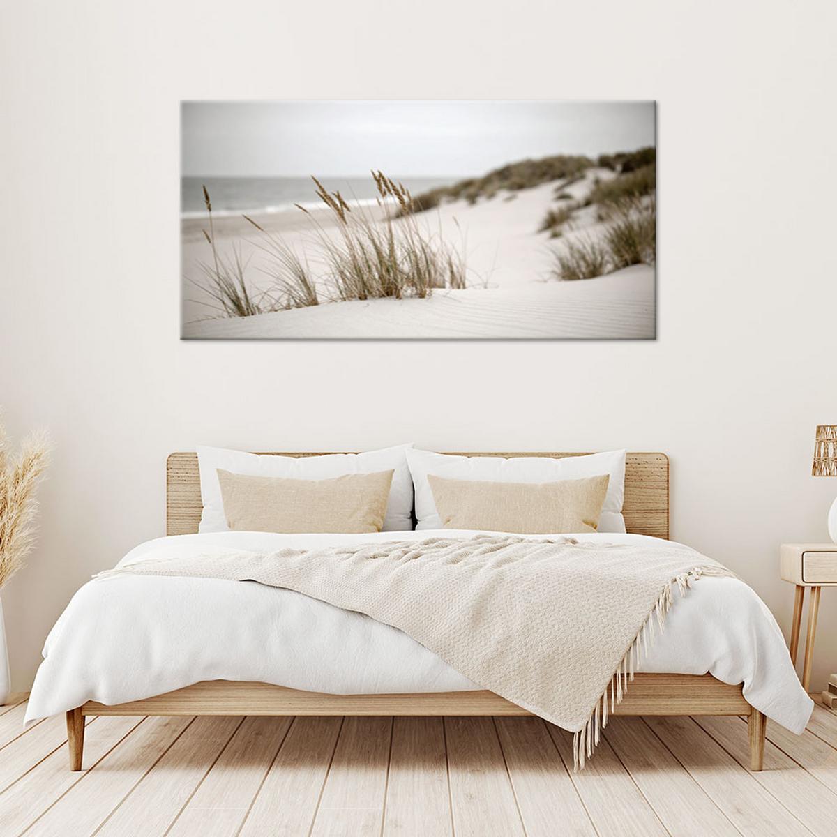 LEINWANDBILD Landschaften 120x60cm - Beige, Textil (120/60cm) - Feeby