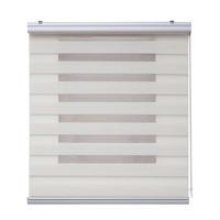 DOPPELROLLO Leinen 200x250 cm - Creme, Kunststoff (200/250cm) - STORESDECO