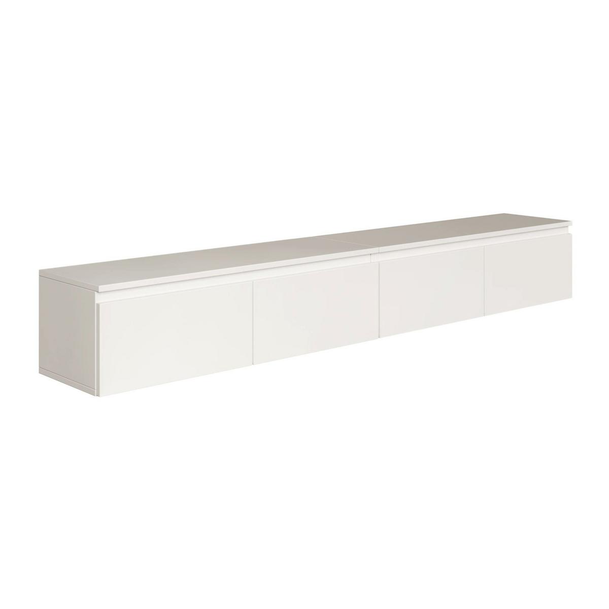 TV-LOWBOARD Bemmi Weiß 200 cm - Weiß, Holzwerkstoff (200/28.4/31.8cm) - Selsey