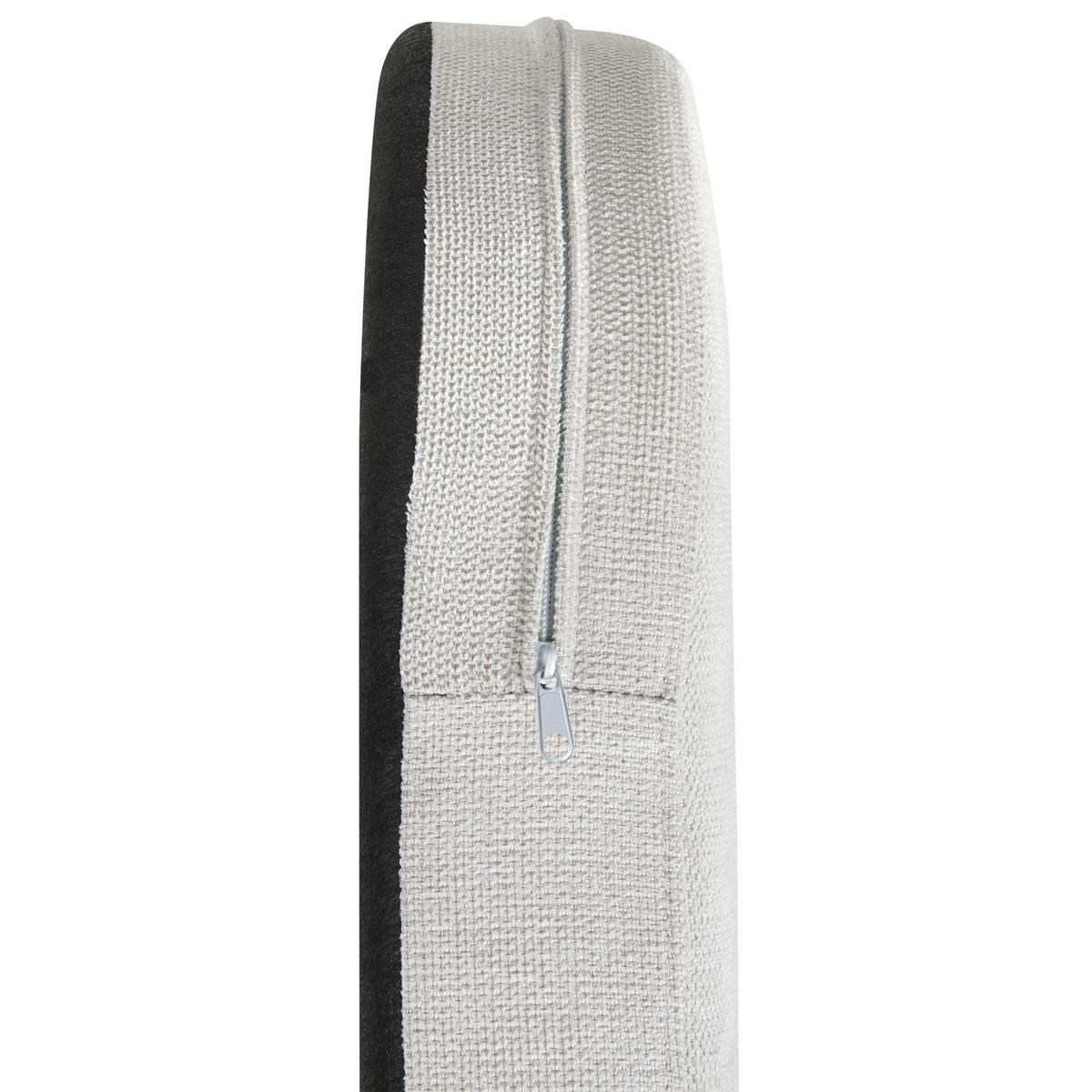 SESSEL Polsterbezug Weiß Soby - Weiß, Holz/Textil (76/91/70cm) - Beliani