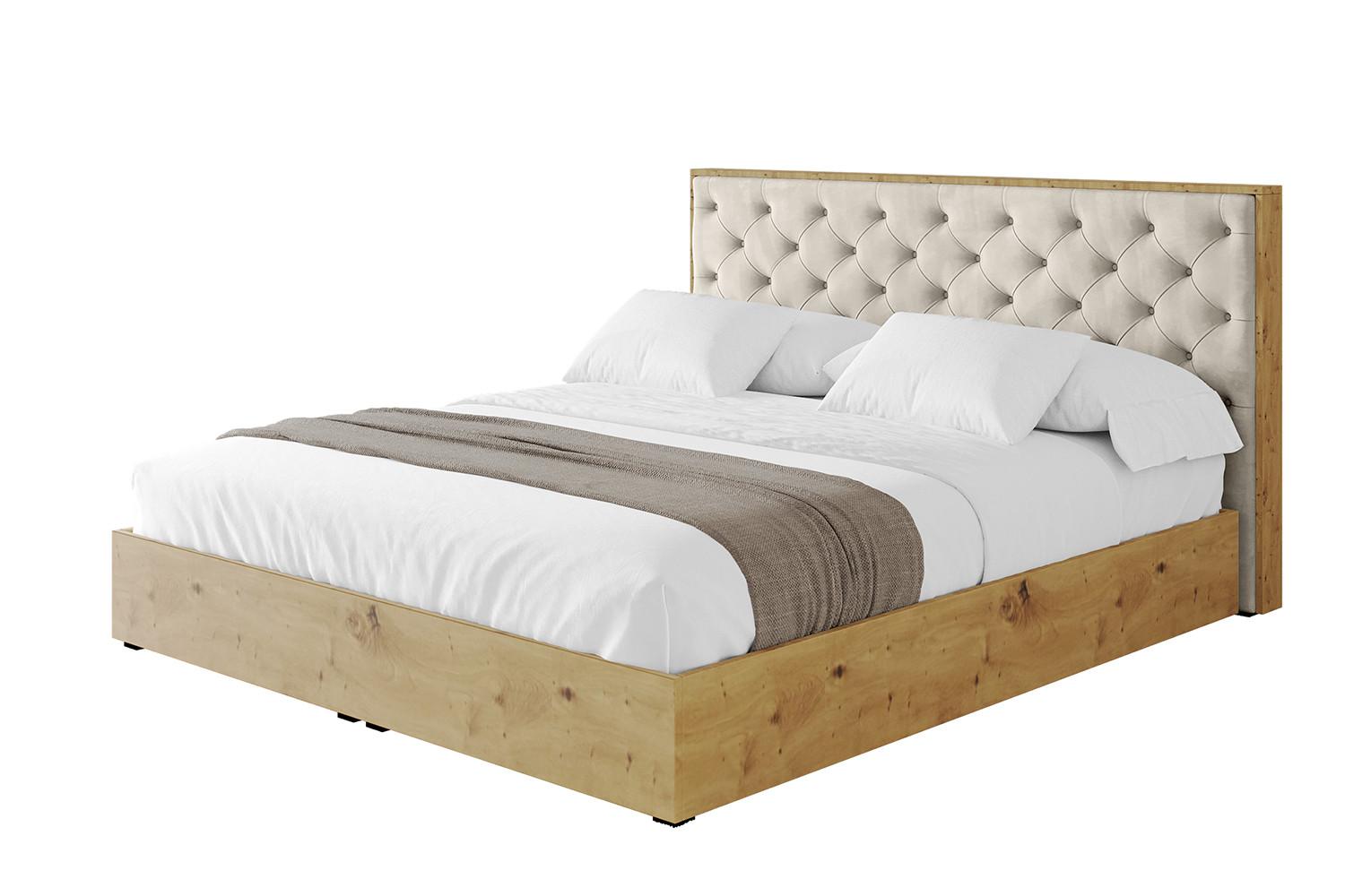 POLSTERBETT mit Bettkasten und Lattenrost, Bett mit Matratze H3/H4 - ENZO3 180x200 Beige - Beige, Holzwerkstoff/Textil (180/200cm) - ALTDECOR