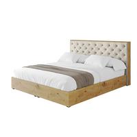 POLSTERBETT mit Bettkasten und Lattenrost, Bett mit Matratze H3/H4 - ENZO3 180x200 Beige - Beige, Holzwerkstoff/Textil (180/200cm) - ALTDECOR