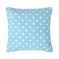 KISSENHÜLLE Sterne 45/45 cm, 100% Baumwolle - Blau, Textil (45/45cm) - Homescapes