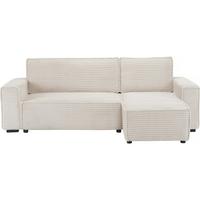 ECKSOFA opera beige - Beige, Textil (141/241cm) - Habitat Garten