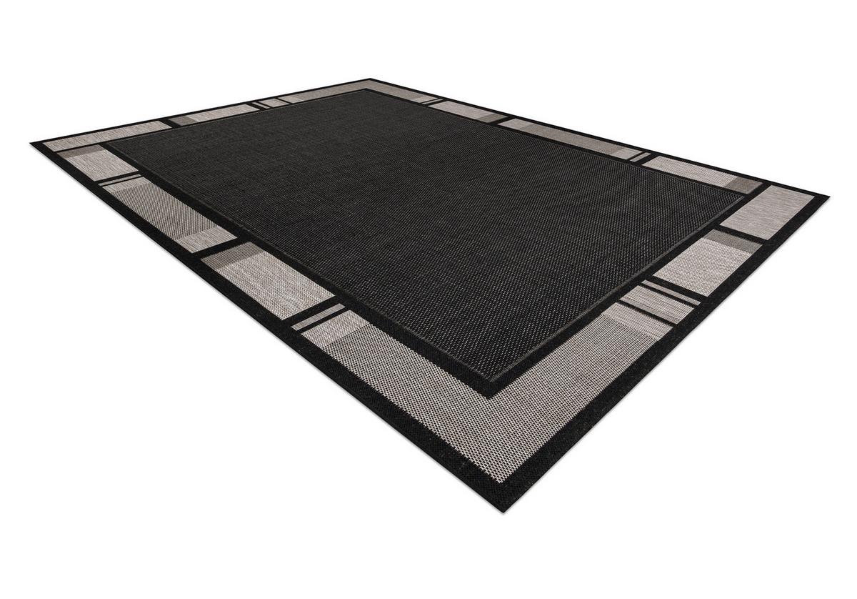 TEPPICH Floorlux 140/200 cm - Schwarz, Textil (140/200cm) - rugsX