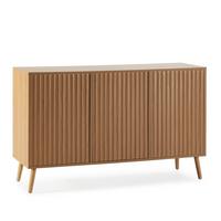SIDEBOARD Lluvia 3 Eichentüren - Honigeiche, Holzwerkstoff (120/75/40cm)