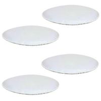 SITZKISSEN LESLIE 4er-Set weiß - Weiß, Textil (35/35/2cm) - IDIMEX