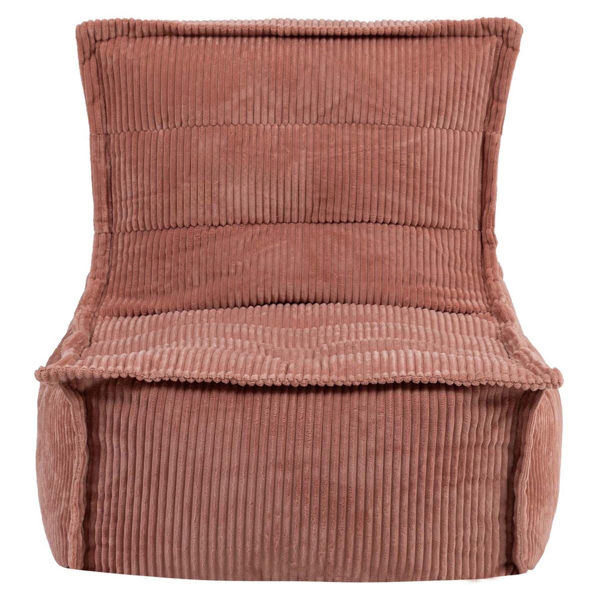 SITZSACK Liege Dolce Cord - Pink, Textil (75/75/96cm) - icon