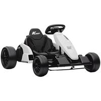 ELEKTRO-DRIFT-KART Kunststoff Stahl Weiß - Weiß, Kunststoff (115/77/55.5cm) - AIYAPLAY