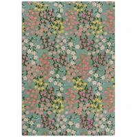 WOLLTEPPICH VALE, floral, Grün-Bunt, 200 x 290 cm - Grün, Textil (290/200cm) - KADIMA DESIGN