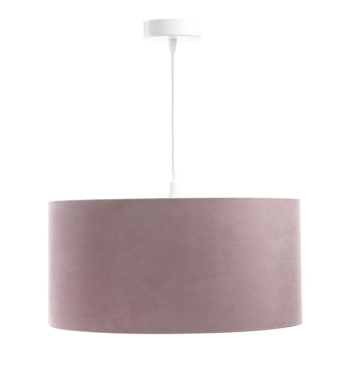 HÄNGELEUCHTE Rosa 40/20 cm - Pink/Weiß, Kunststoff (40/0.6/20cm) - ONZENO