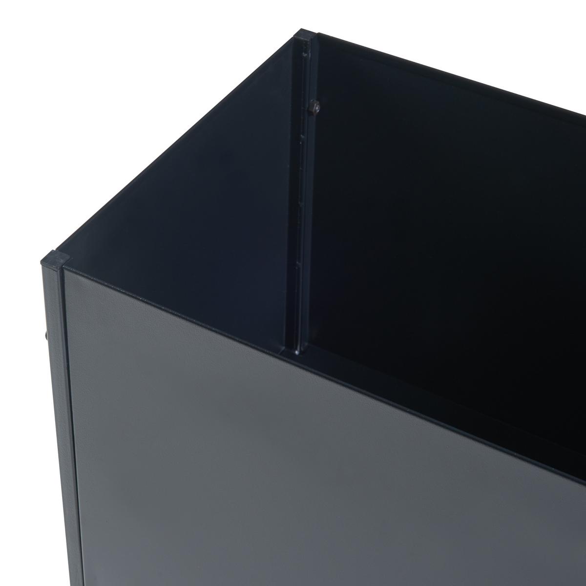PFLANZENSTÄNDER Porsgrunn - Schwarz, Metall (50/70/30cm) - [en.casa]