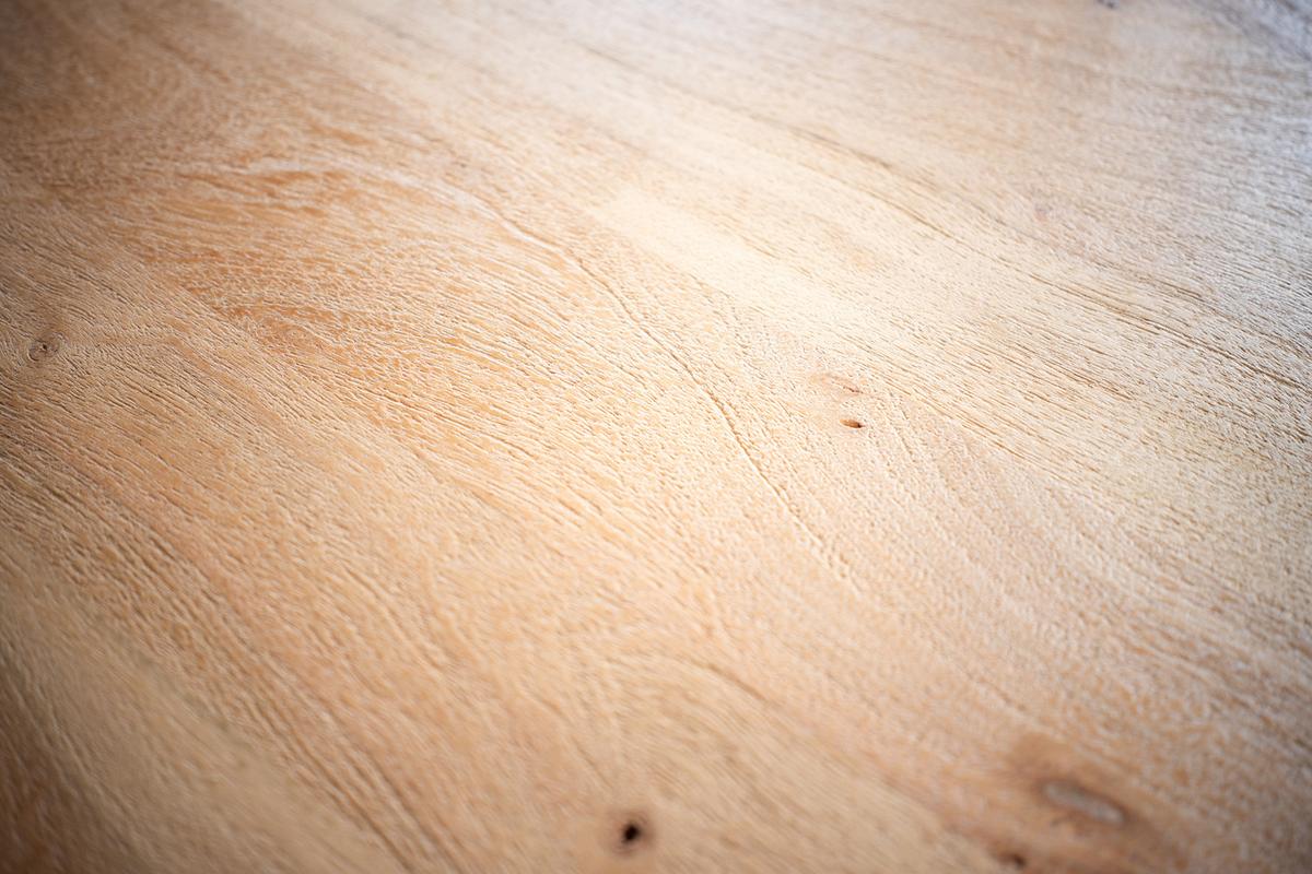 ESSTISCH MIT SCHWEIZER KANTE REY Braun Akazie - Schwarz/Braun, Holz/Metall (100/260/78cm) - KAWOLA