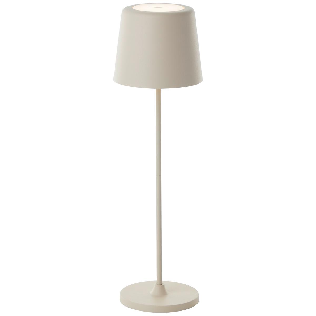 AUSSENTISCHLEUCHTE Kaami G90939/09 - Beige, Metall (10/10/37cm) - Brilliant