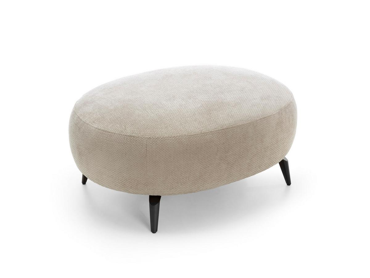 MASSENO Sitzhocker VICO, Modern Polsterhocker, Fußhocker Beige - Beige, Holzwerkstoff/Kunststoff (80/43/100cm) - MASSENO