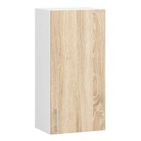 HÄNGESCHRANK Weiß, Eiche Sonoma 72/40/30,5 - Weiß/Eiche Artisan, Holzwerkstoff (40/72/30.5cm) - RAUMHIRSCH FURNITURE