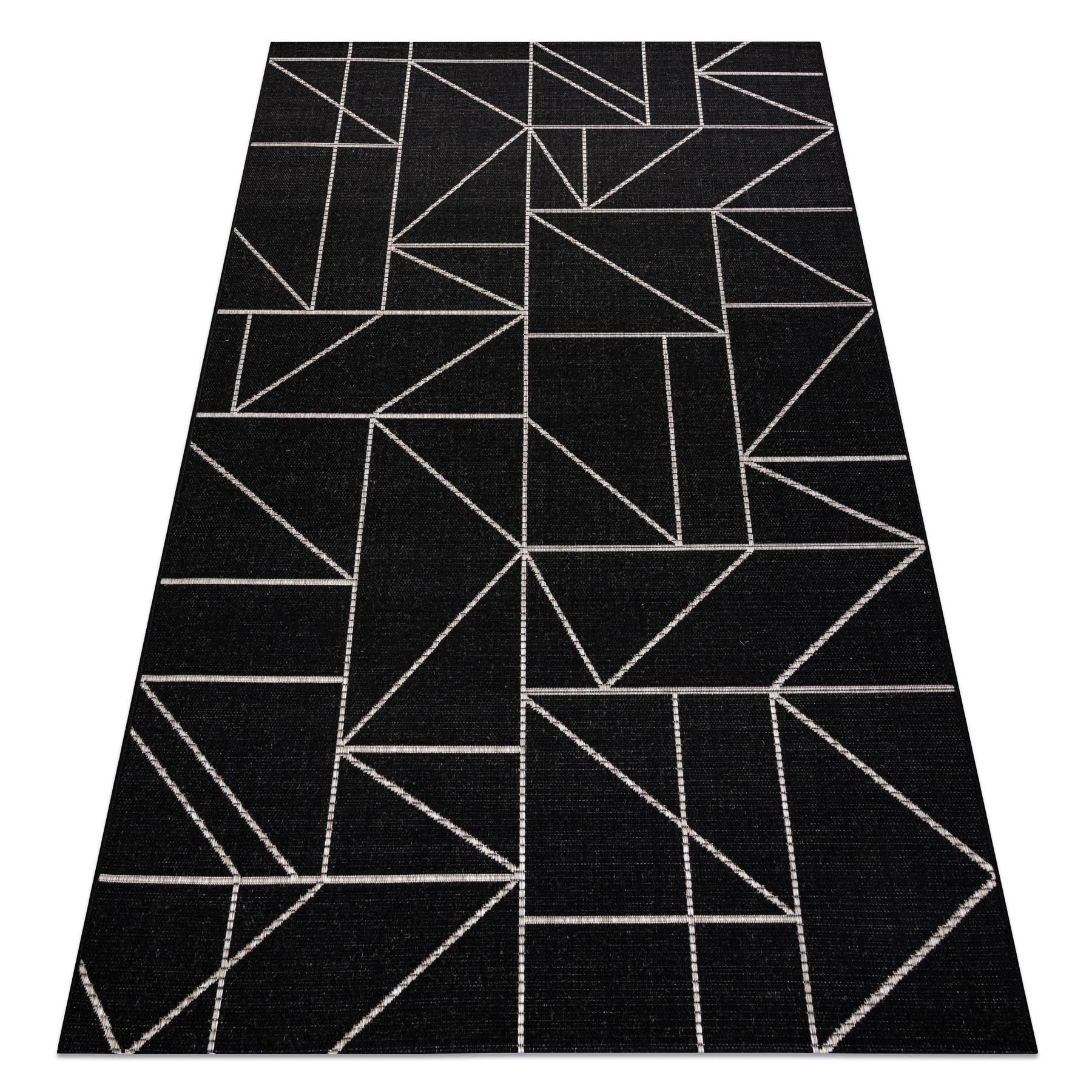 TEPPICH Floorlux 140/200 cm - Schwarz, Textil (140/200cm) - rugsX