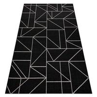TEPPICH Floorlux 140/200 cm - Schwarz, Textil (140/200cm) - rugsX