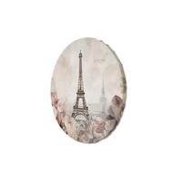 RUNDES BILD Beige 80/80 cm - Beige, Textil (80/80cm) - KUNSTLOFT