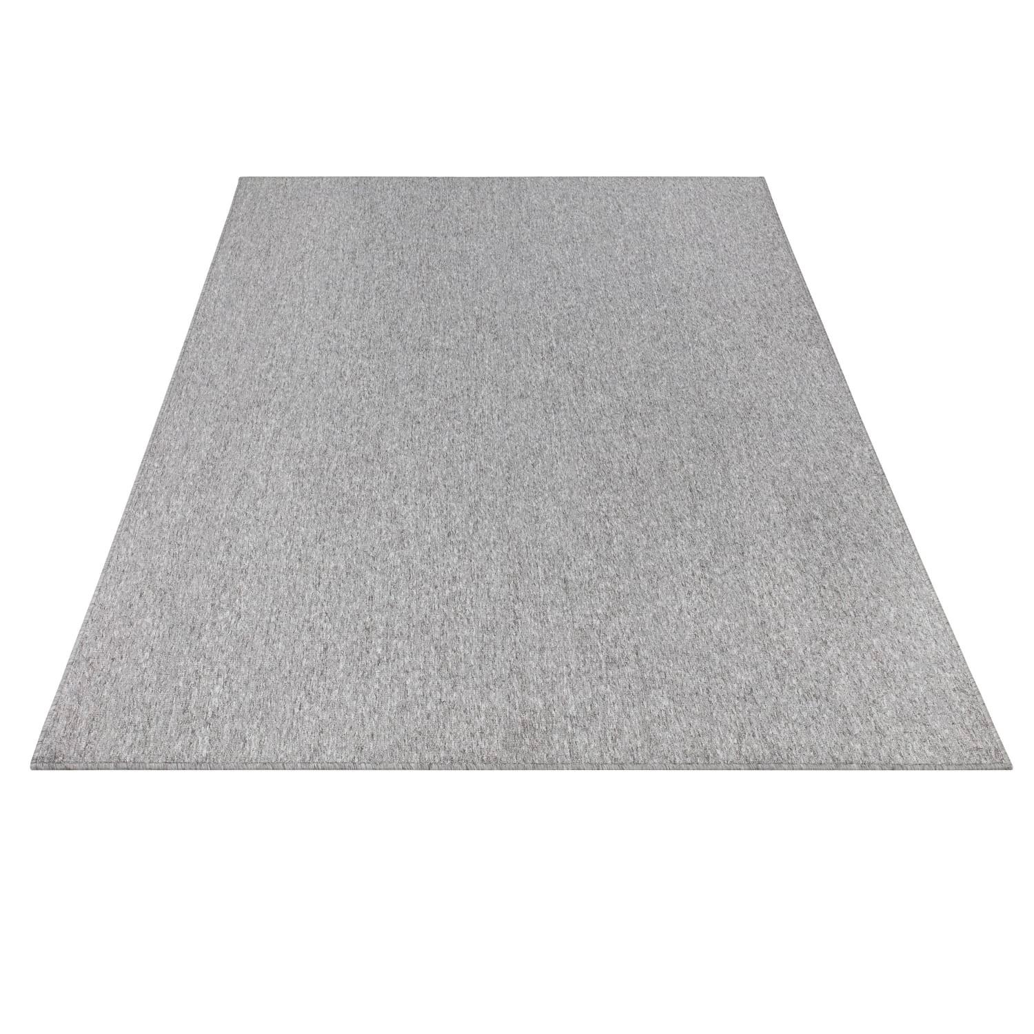 FLACHWEBTEPPICH Waschbar, einfarbig, Grau, 200 x 280 cm - Grau, Textil (200/280cm) - KADIMA DESIGN