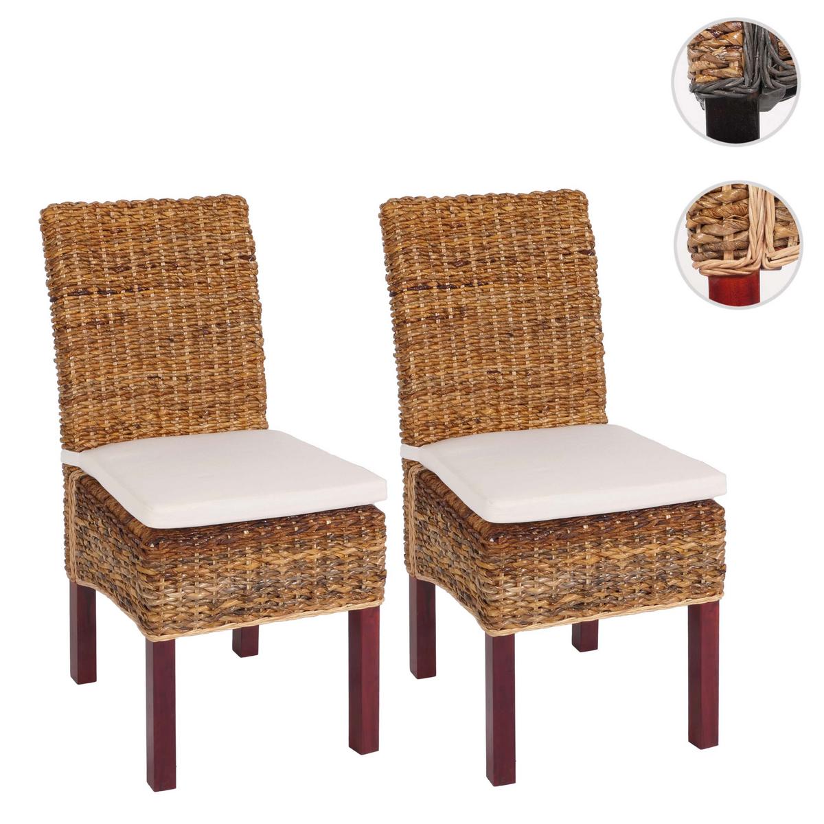 ESSZIMMERSTUHL Braun 2er-Set - Braun, Holz (46/96/41cm) - MCW