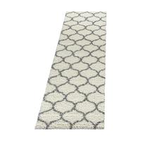 TEPPICH Hochflor RONDA in Creme, im Skandi-Stil, 80 x 250 cm - Beige, Textil (80/250cm) - KADIMA DESIGN