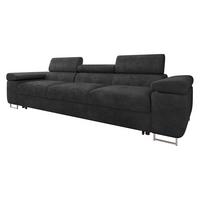 SCHLAFSOFA Torezio 3 Bis - Anthrazit, Holz/Textil (263/90/102cm) - MIRJAN24
