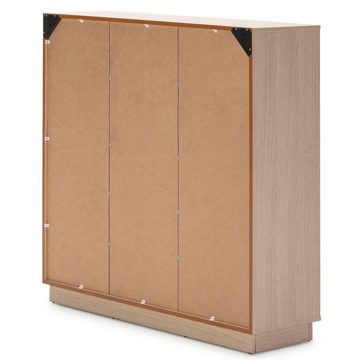 REGAL Vigo 110x110 cm, Farbe Eiche - Honigeiche, Holzwerkstoff (110/110/33cm) - VS Venta-stock