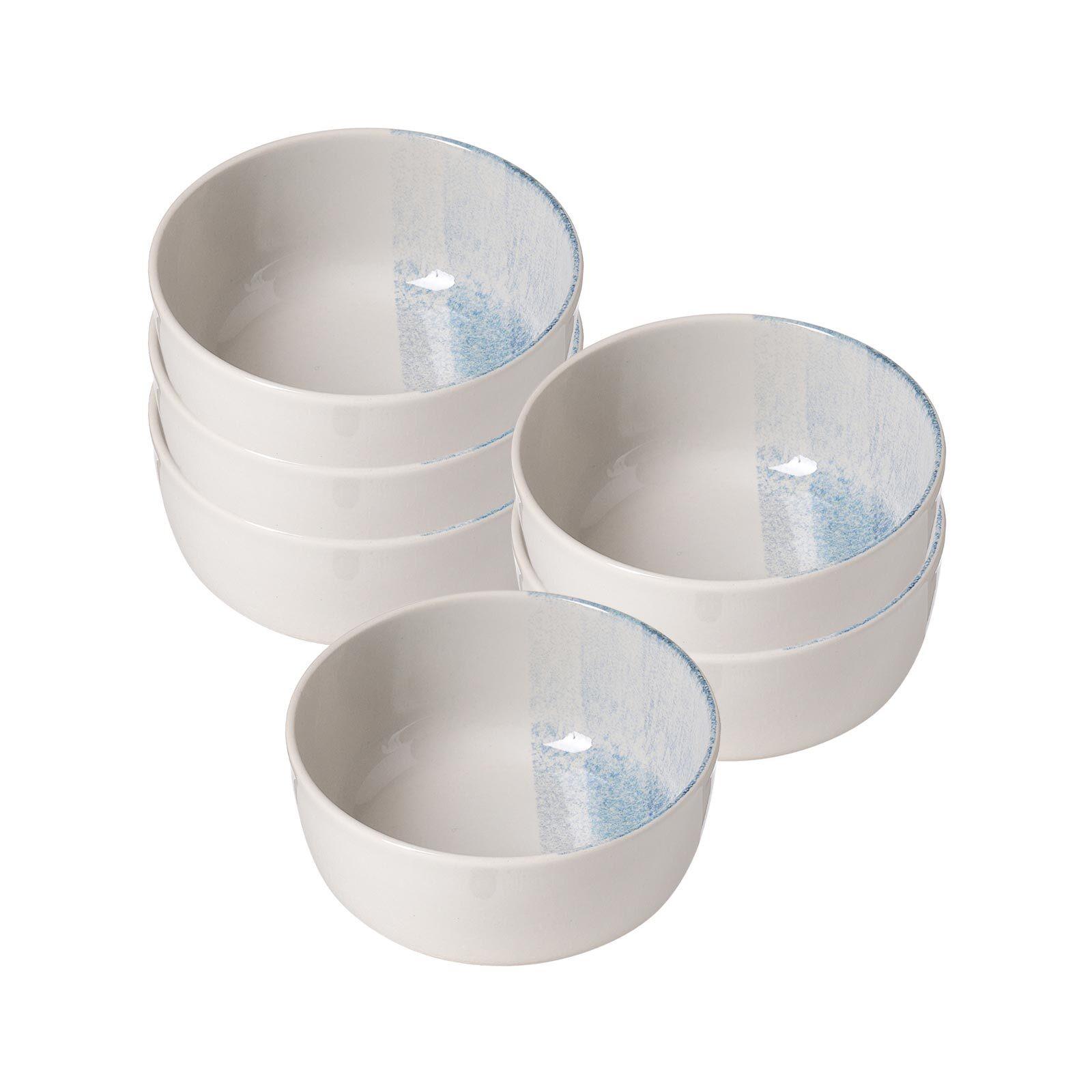 MÜSLISCHALEN Trio Blau ø 14,5 cm 6er Set - Blau, Keramik (14.5cm) - Ritzenhoff Breker