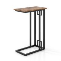 BEISTELLTISCH 66cm Braun - Braun, Holz (26/48/66cm) - COSTWAY
