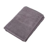 DUSCHTUCH Sparkle grau 70/130 cm - Grau, Textil (70/130cm) - Homescapes