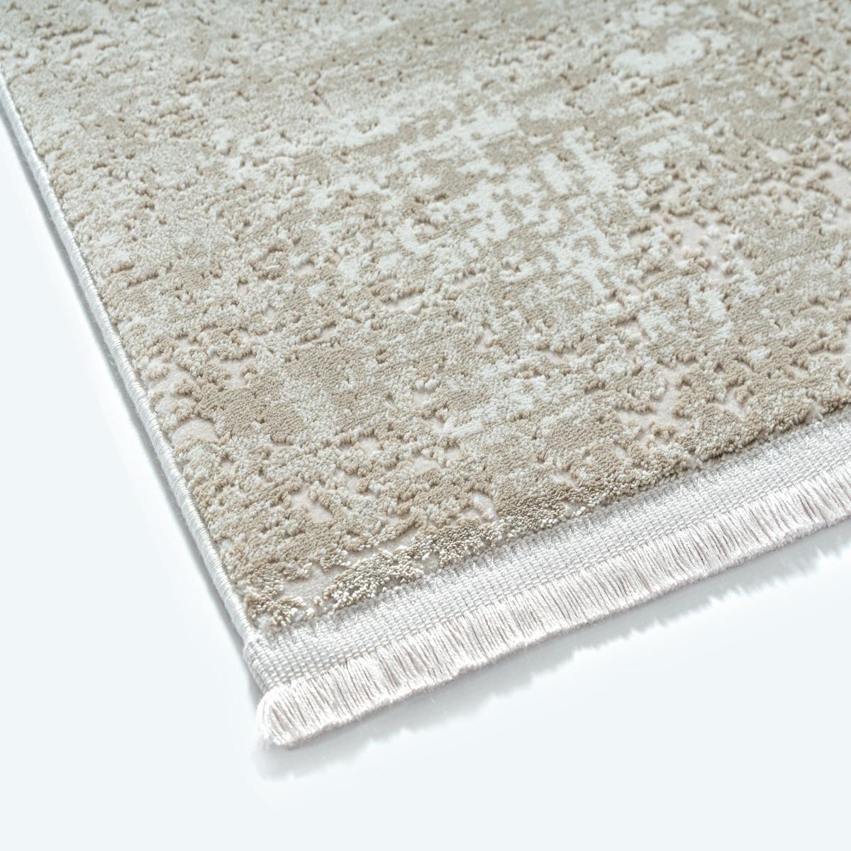 TEPPICHLÄUFER Vintage VARA Polyester Beige 80 x 150 cm - Beige, Textil (80/150cm) - KADIMA DESIGN