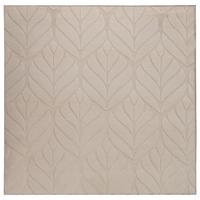 KUNSTFELLTEPPICH Beige 160/160 cm Mitchell - Beige, Kunststoff (160/160cm) - Beliani