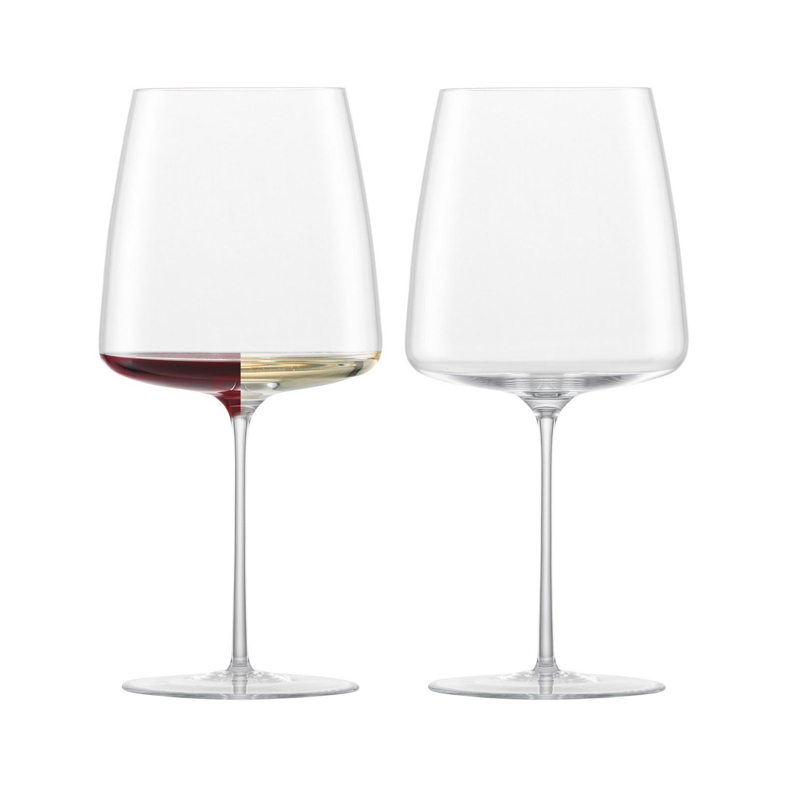 ROTWEINGLÄSER SAMTIG & ÜPPIG Simplify transparent 740 ml 2er Set - Transparent, Glas (0.74L) - Zwiesel Glas