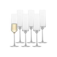 SEKTGLÄSER Pure transparent 209 ml 6er Set - Transparent, Glas (0.209L) - Zwiesel Glas