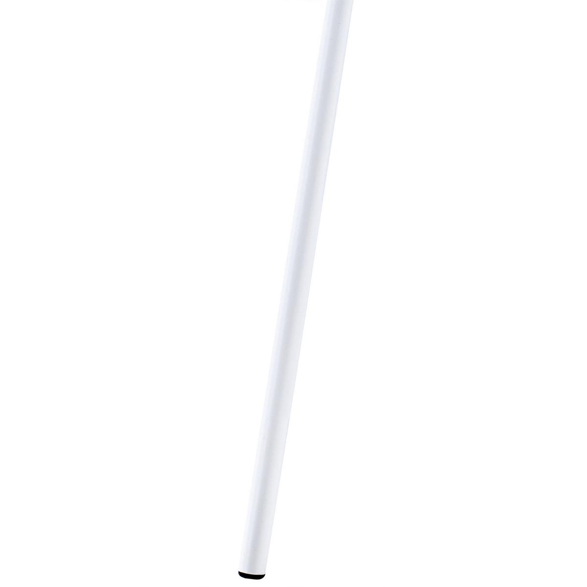 GARDEROBENSTÄNDER Weiß Arnot - Weiß, Metall (50/176/50cm) - Beliani