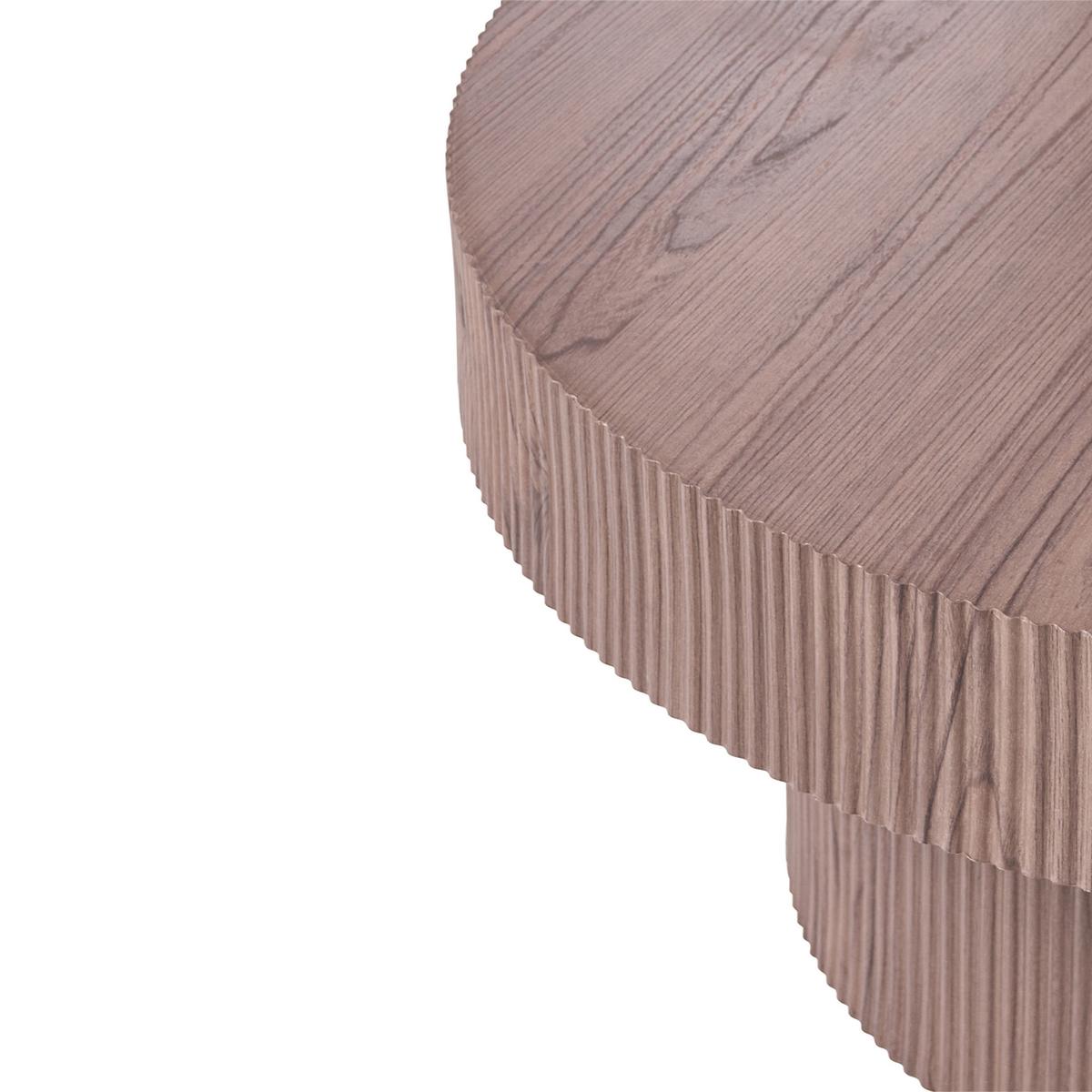 COUCHTISCH Braun Seul - Dunkelbraun, Holzwerkstoff (80/80/38cm) - Beliani