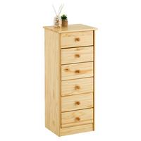 KOMMODE RONDO natur - Naturfarben, Holz (43/106/35cm) - IDIMEX