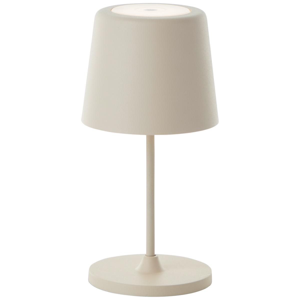 AUSSENTISCHLEUCHTE Kaami G90939/09 - Beige, Metall (10/10/37cm) - Brilliant