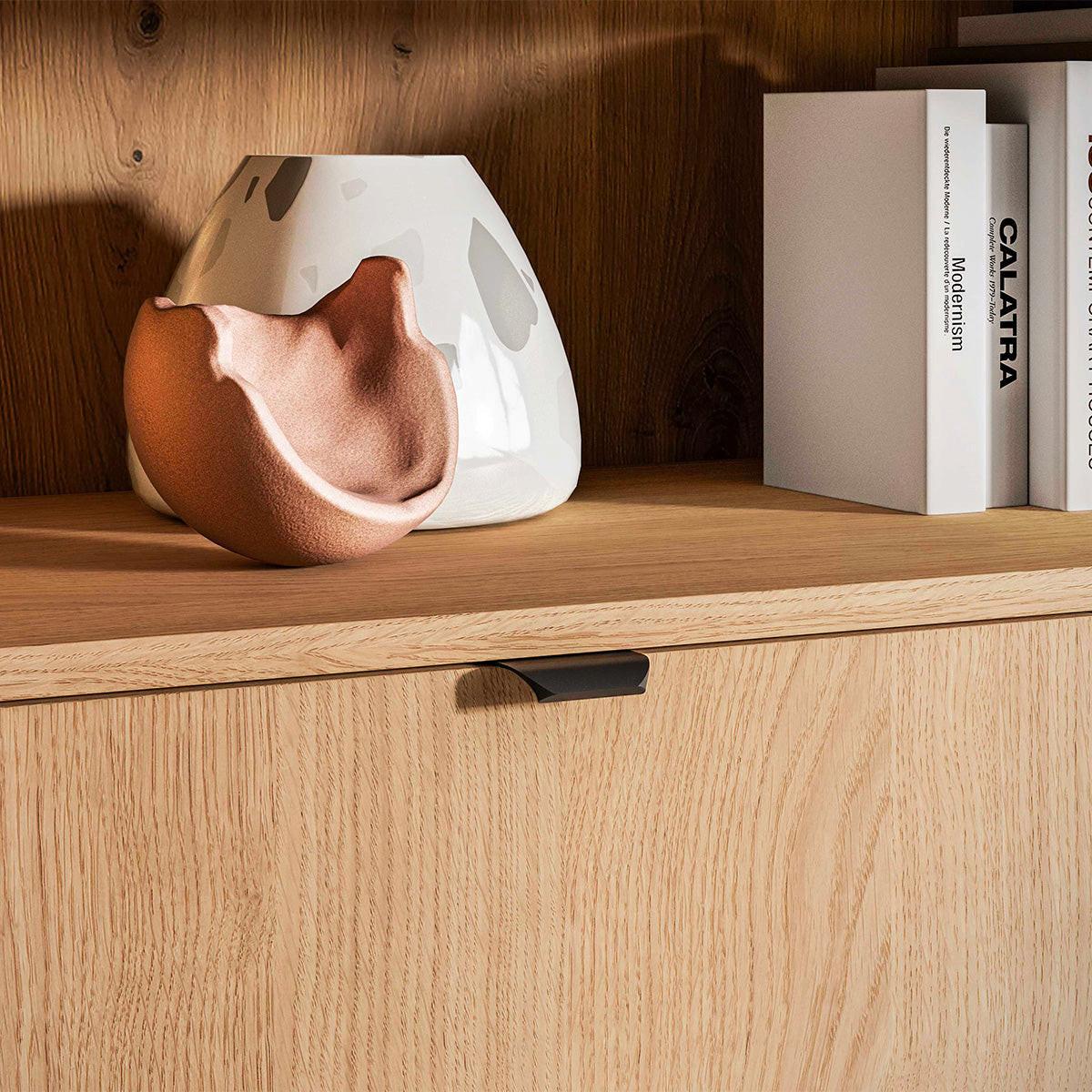 BÜCHERREGAL Nila Holz - Braun, Holzwerkstoff (92/140/40cm) - Petits-meubles