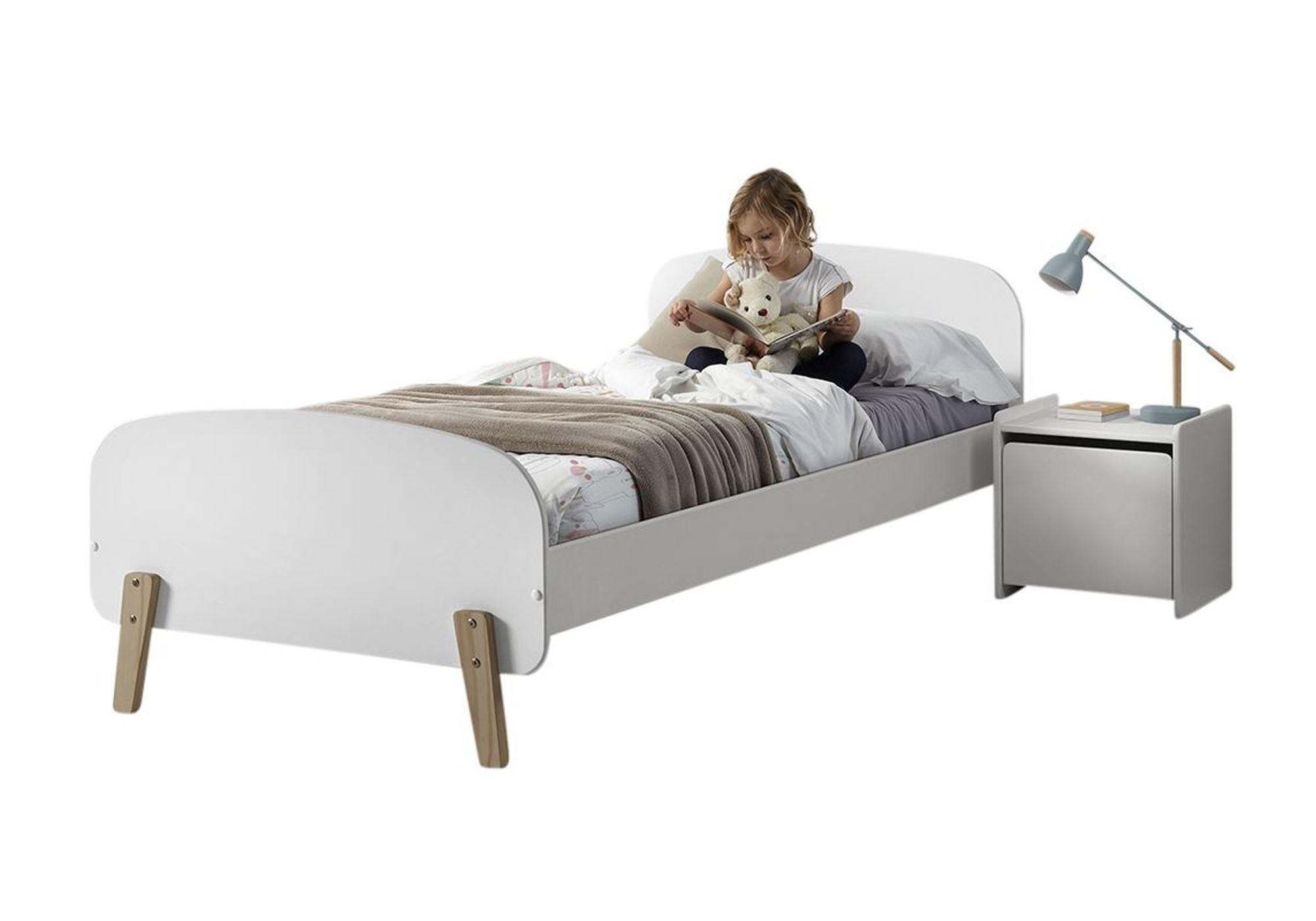KINDERZIMMER Set Karilynn 1 Massivholz+MDF weiß - Weiß, Holz (110/73/210cm) - 58aufmkessel