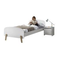 KINDERZIMMER Set Karilynn 1 Massivholz+MDF weiß - Weiß, Holz (110/73/210cm) - 58aufmkessel