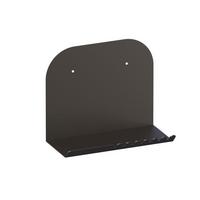 WANDREGAL aus metall 12/28/23 cm - Schwarz, Metall (12/23/24cm) - Calicosy