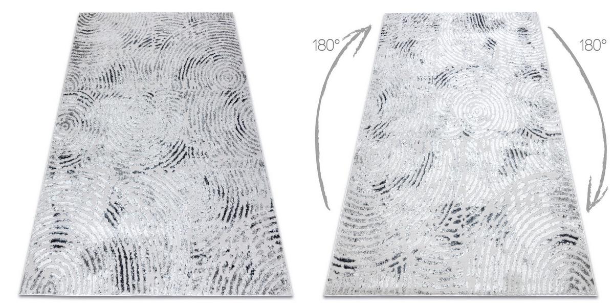 TEPPICH Mefe 80/150 cm - Grau, Textil (80/150cm) - rugsX