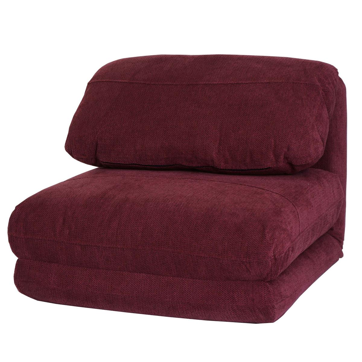 SCHLAFSESSEL Bordeaux - Bordeaux, Textil (75/60/75cm) - MCW