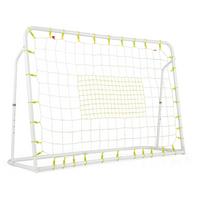 FUBBALLTOR Weiß - Weiß, Metall (187/123/60cm) - COSTWAY