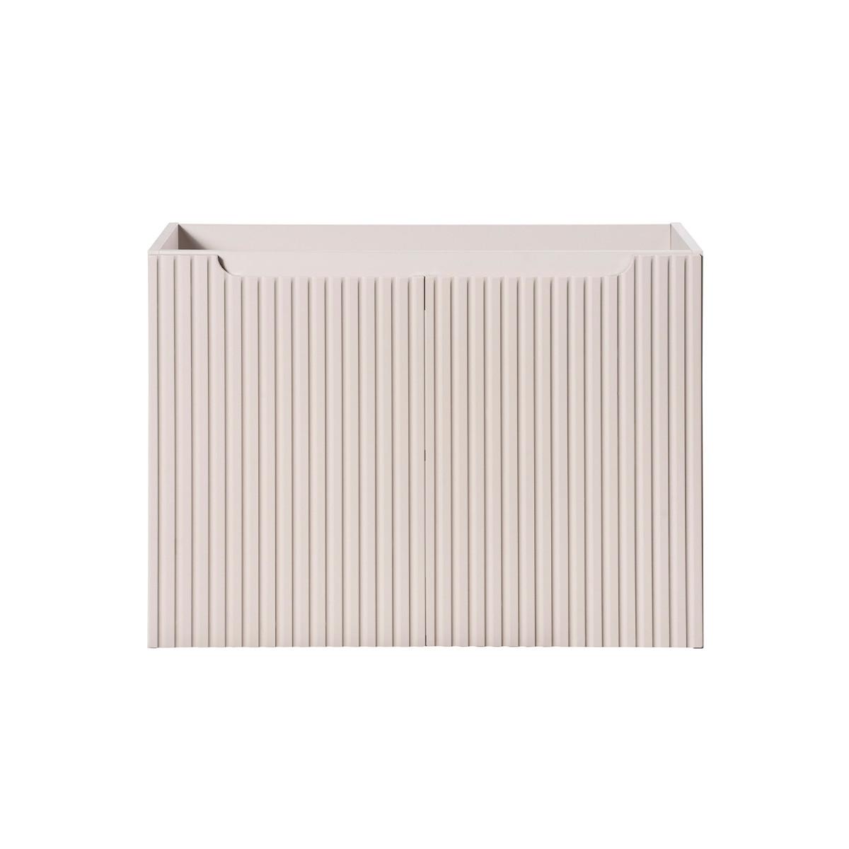 WASCHTISCHUNTERSCHRANK 80cm Riva Kaschmir - Beige, Holzwerkstoff (80/57/39cm) - Petits-meubles