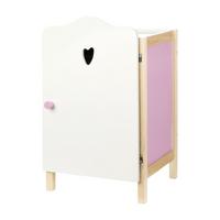 PUPPENKLEIDERSCHRANK Scarlett - Multicolor, Holzwerkstoff (29.5/52/26cm) - Roba